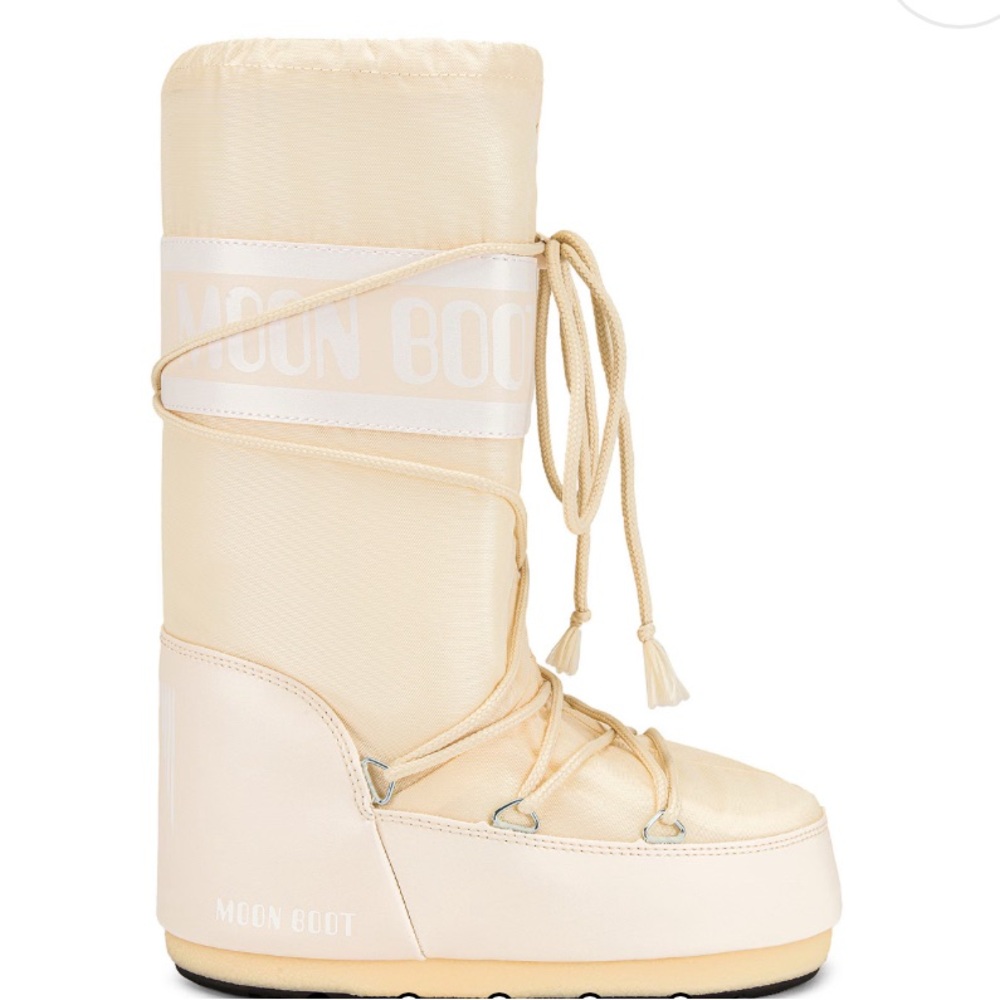 Moon Boot Cream Winter Boots Insulated